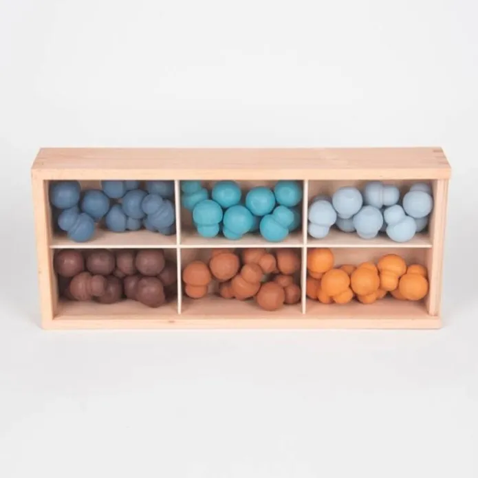 Cajas de madera para descubrir y clasificar (3) - Tickit