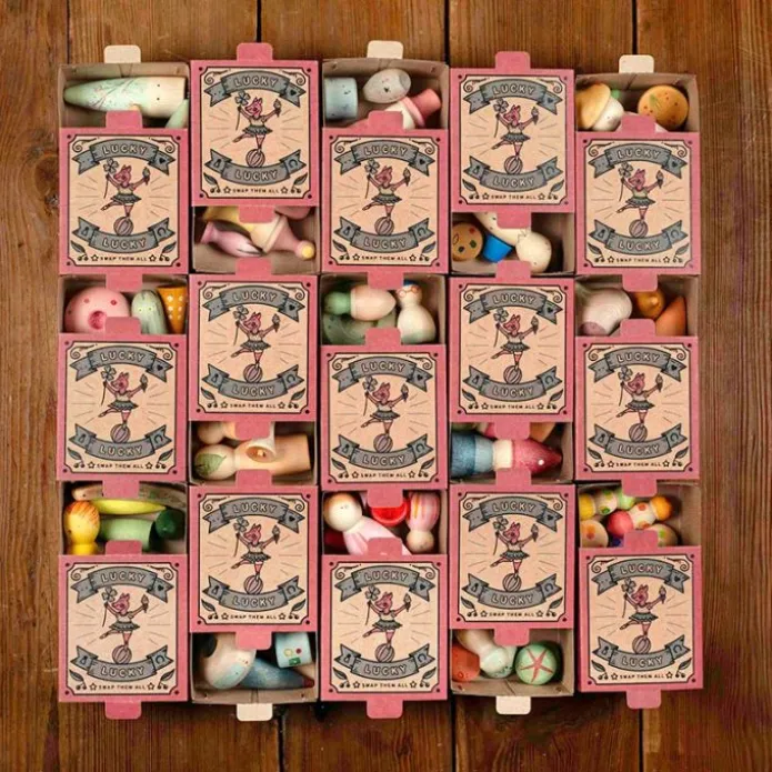 Caja sorpresa con piezas de madera Lucky Lucky 4 - Grapat