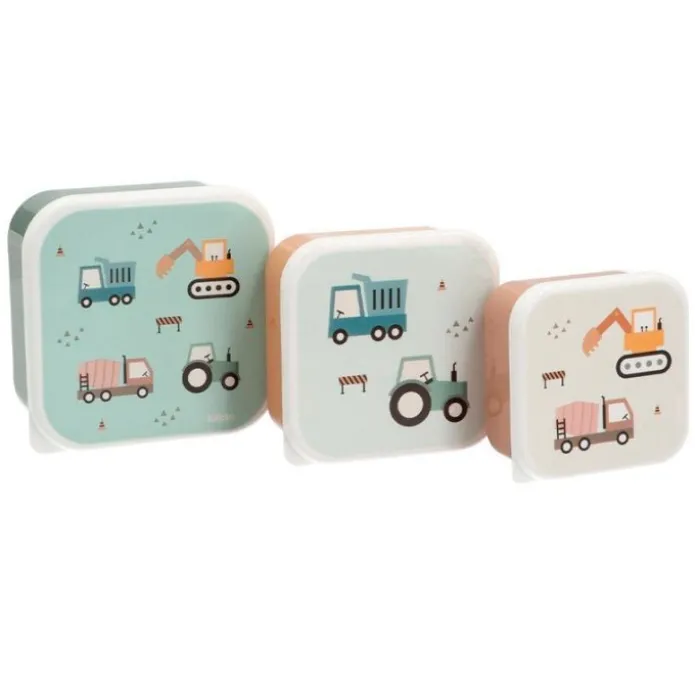 Cajas para almuerzo y snacks Camiones Trucks (3) - Tutete