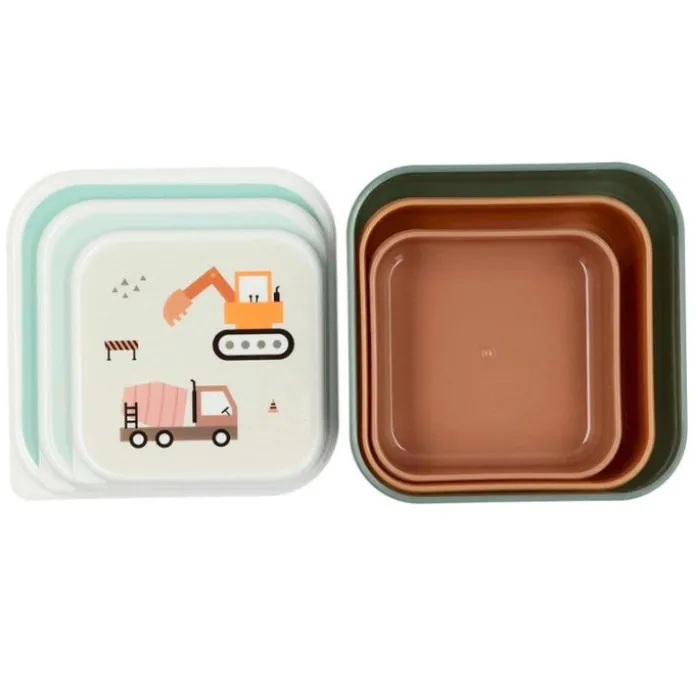 Cajas para almuerzo y snacks Camiones Trucks (3) - Tutete