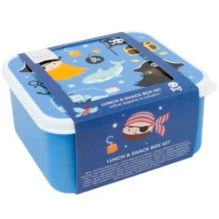 Cajas para almuerzo y snacks Piratas (4) - A Little Lovely Company