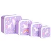 Cajas para almuerzo y snacks Unicornios (4) - A Little Lovely Company