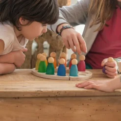 Calendario perpetuo anual de madera Catalán - Grapat