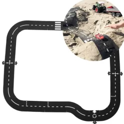 Carretera flexible con 24 piezas y 1 coche Highway - Waytoplay