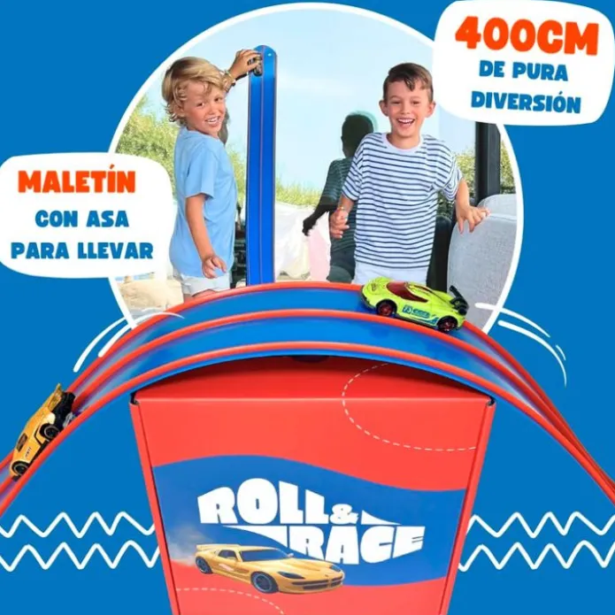 Carretera flexible y enrollable 4 metros - Roll&Race