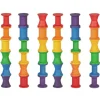 Carretes de madera colores arcoíris (36) - Grapat