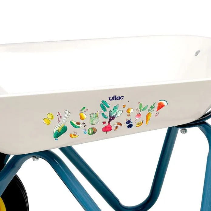 Carretilla de mano para jardín blanca - Vilac