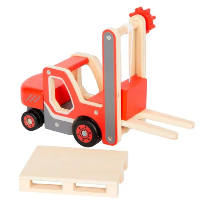 Carretilla elevadora de madera con palé - Small Foot