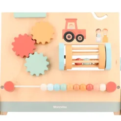 Carrito andador de madera con 8 actividades Seasons - Monnëka