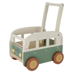Carrito andador de madera furgoneta vintage - Little Dutch
