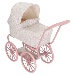 Carrito capazo para muñecas de metal - Little Dutch