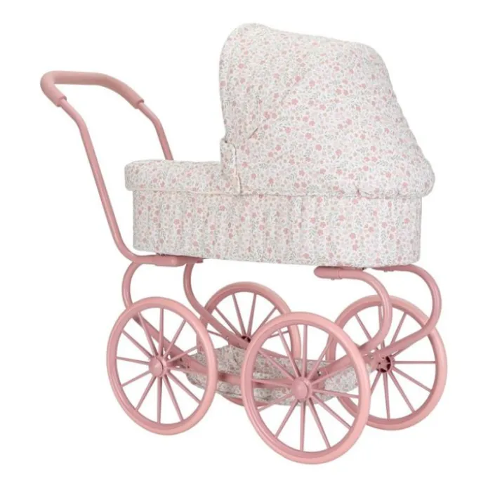 Carrito capazo para muñecas de metal - Little Dutch