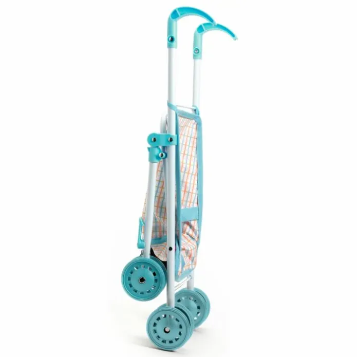 Carrito para muñecas de metal plegable Pomea - Djeco