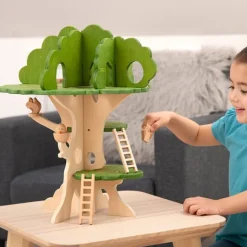 Casa del árbol de madera - TickiT