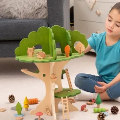 Casa del árbol de madera - TickiT