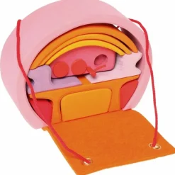 Casa de madera plegable naranja - Grimm's