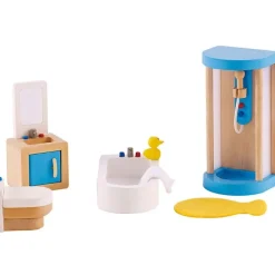 Casa de muñecas de madera con muebles - Hape