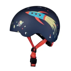 Casco cohete con luces - Micro