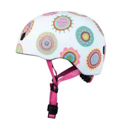Casco flores con luces - Micro