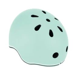 Casco Go Up verde pastel con luces - Globber