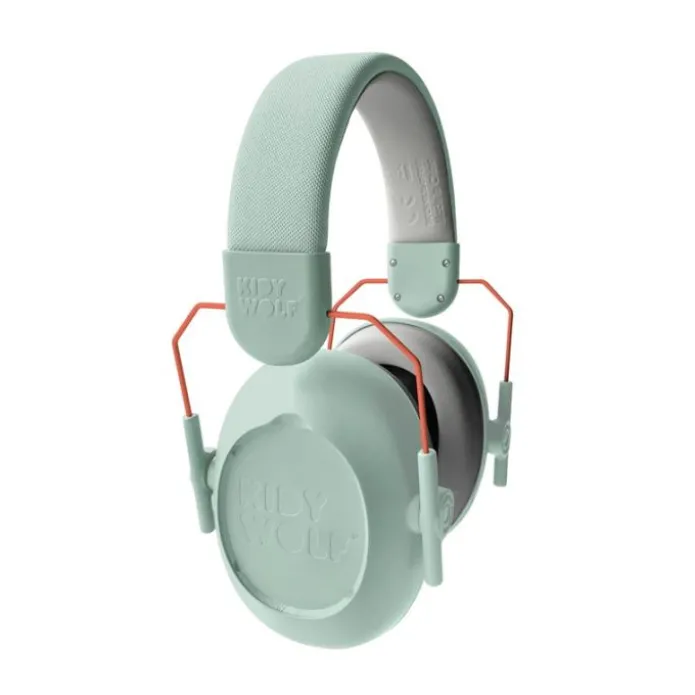Cascos o auriculares antirruido Kidynoise verdes - Kidywolf