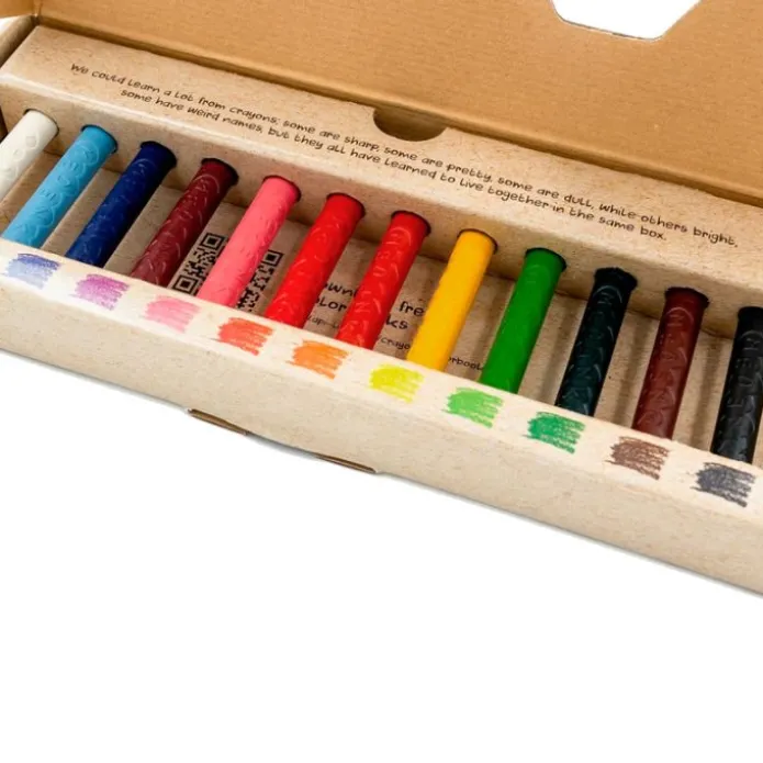 Ceras de cera de abeja de colores Clásicas (12) - Medenka