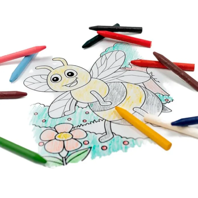 Ceras de cera de abeja de colores Clásicas (12) - Medenka