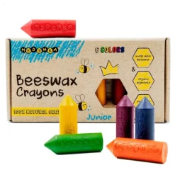 Ceras de cera de abeja de colores Junior (6) - Medenka