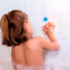 Ceras de colores y esponja para baño - Janod