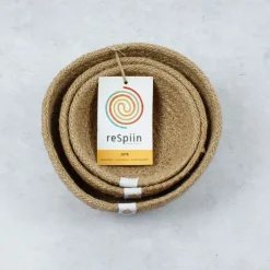 Cestas de yute para almacenar y clasificar (3) - ReSpiin
