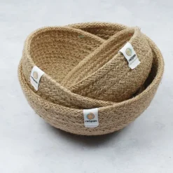 Cestas de yute para almacenar y clasificar (3) - ReSpiin