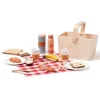 Cesta y accesorios para picnic de madera - Kid's Concept