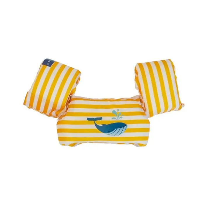 Chaleco flotador con manguitos amarillo ballena 15-30 kg - Swim Essentials