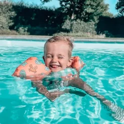 Chaleco flotador con manguitos animales marinos 15-30 kg - Swim Essentials