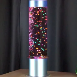 Cilindro de burbujas y bolas con luces grande - Playlearn