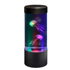 Cilindro de medusas fluorescentes con luces pequeño - Playlearn