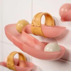 Circuito de bolas rosa para bañera - Little Dutch