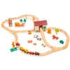 Circuito de tren granja de madera - Mentari