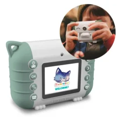 Cámara de fotos digital instantánea Kidyprint verde pastel - Kidywolf