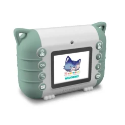 Cámara de fotos digital instantánea Kidyprint verde pastel - Kidywolf