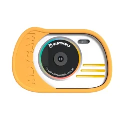 Cámara de fotos digital sumergible Kidycam amarillo mostaza - Kidywolf