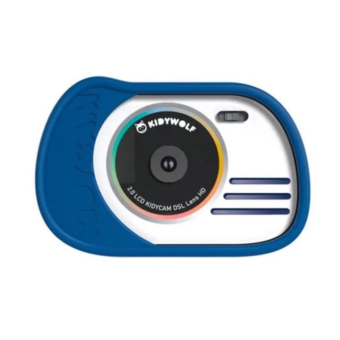 Cámara de fotos digital sumergible Kidycam azul oscuro - Kidywolf