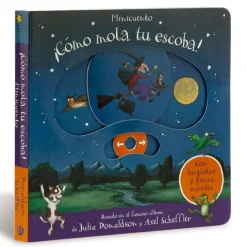 ¡Cómo mola tu escoba! Cuento con lengüetas