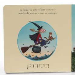 ¡Cómo mola tu escoba! Cuento con lengüetas