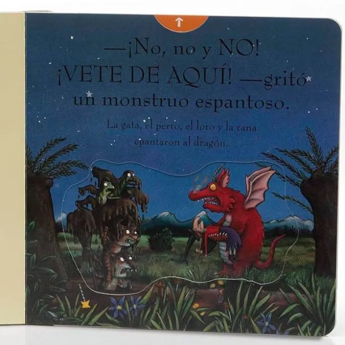 ¡Cómo mola tu escoba! Cuento con lengüetas