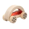 Coche de madera sensorial con líquido rojo - PlanToys