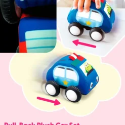 Coches de peluche con bolso-alfombra (4) - Hape