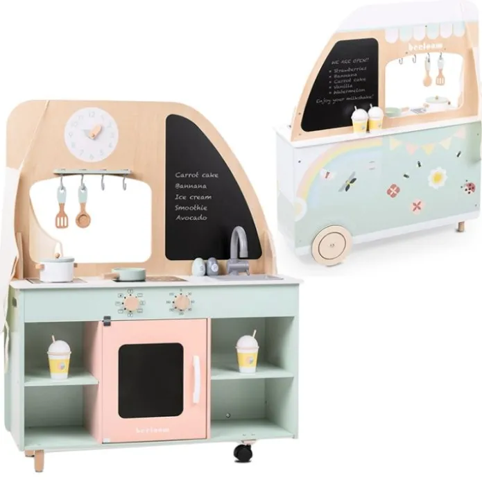 Cocinita de madera Foodie Truck con accesorios - Beeloom