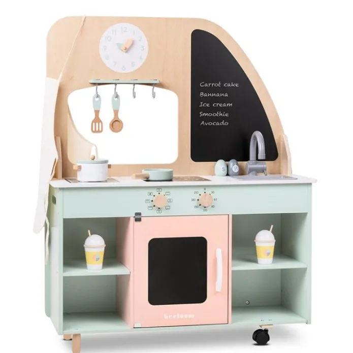 Cocinita de madera Foodie Truck con accesorios - Beeloom