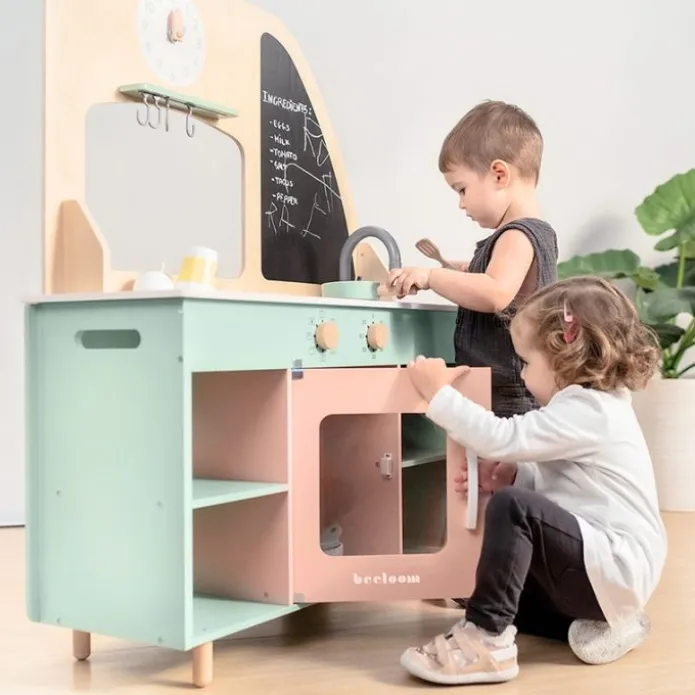 Cocinita de madera Foodie Truck con accesorios - Beeloom